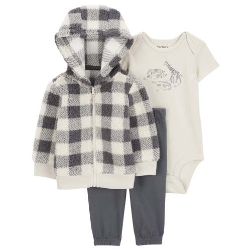Carters Baby Boy Cardigan Outfit Set - 3-Piece, Sizes 0-24 Months