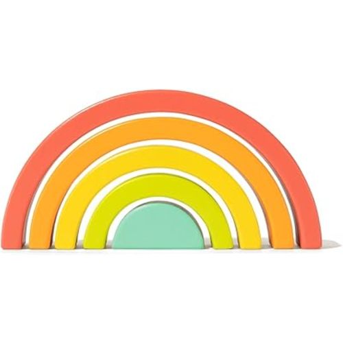 Lovevery, Rainbow Stacker, Montessori Baby, Perfect for Your Baby Starting at 20 Months+