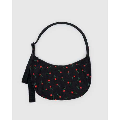 Medium Nylon Crescent Bag