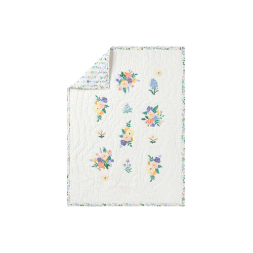 Rifle Paper Co. Garden Party Forest Baby Quilt