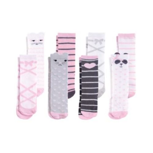 Baby Girls Cotton Rich Knee-High Socks