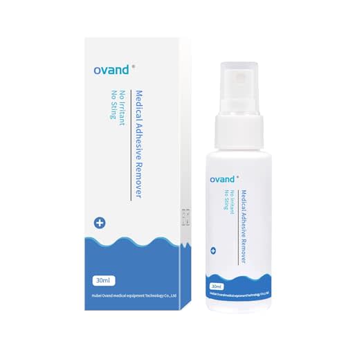 Medical Adhesive Remover Spray - 1 oz.No-Sting Ostomy Adhesive Remover Spray: Adhesive Remover for Skin,Ostomy,Mastectomy,Adhesive Tape