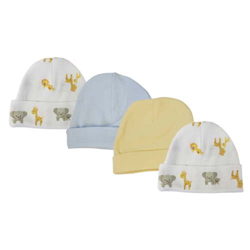 Baby Boys Caps (Pack of 4)