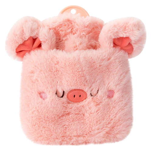 CHDN Rubber Hot Water Bottles Pain Relief with Cute Faux Fur Cover Women Kids Child