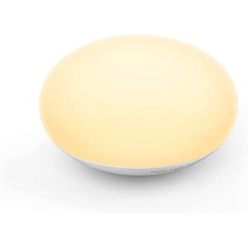 Anico EASZZZ Baby Night Light, Nursery Night Lamp for Breastfeeding, Soft BPA Free Silicone Touch Night Lamp, Eye Caring, Easy Flip Design, Stepless Dimming, 1-Pack