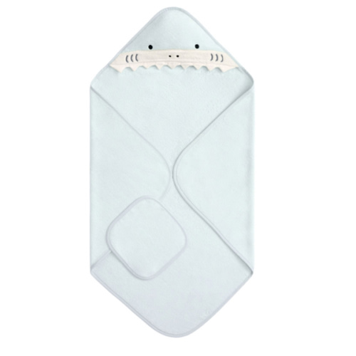 Super Soft Animal Baby Hooded Towel & Washcloth Set