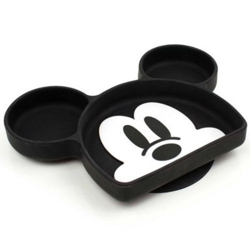 Bumkins Silicone Grip Dish - Mickey Mouse