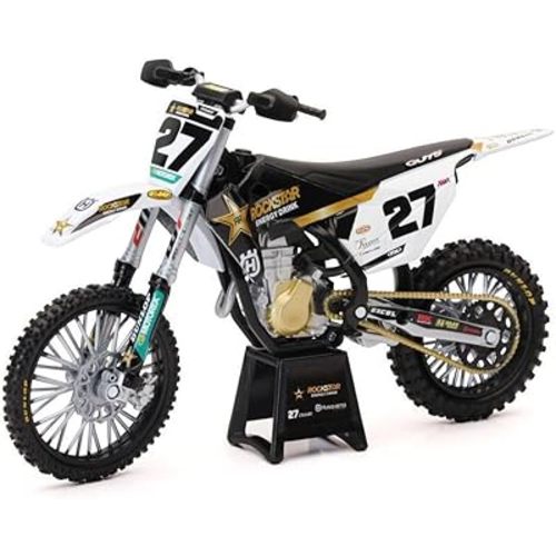 New-Ray Toys 1:12 Team Rockstar Husqvarna Malcom Stewart FC450 (Black)