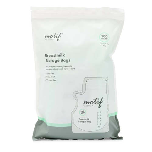 Motif Milk Storage Bags, Pack of 100