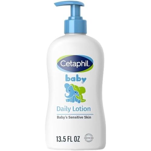 Cetaphil Baby Daily Lotion Organic Calendula Sensitive Skin 13.5 oz