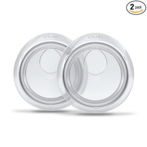 Elvie Catch - Milk Collection Shells - Discreet, Leak-Protection, Reusable Silicone Cups - Collect Up to 1oz - Breastfeeding Essentials - Set of Two