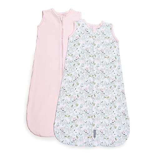 SwaddleMe by Ingenuity Night Sack Sleeper, For Ages 6-12 Months, 16-24 Pounds, Up to 30 Inches Long, 2-Pack Loose-fit Baby Swaddle Sack Wearable Blanket