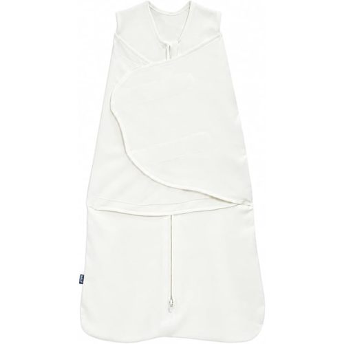 HALO SleepSack Swaddle | Cotton | 1.5 TOG | 68-75°F | 6-12 lbs |Cream