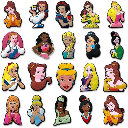 20Pcs Shoe Decoration Charms for Croc Clog, Cute Charms Accessories