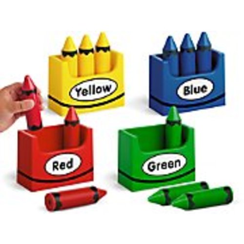 Color Sorting Crayon Boxes