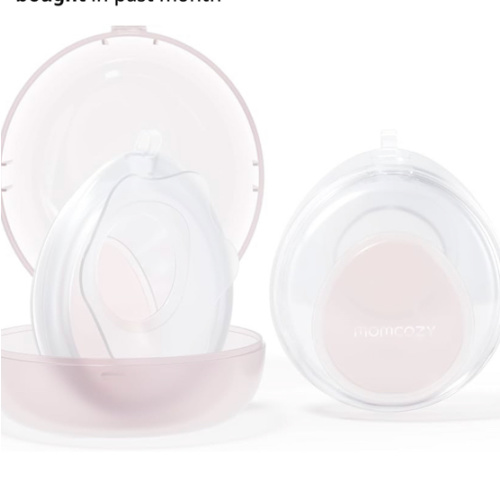 Amazon.com: Momcozy Breast Milk Collector, Slim Discreet Silicone Breast Shells 1oz 2pc | Light Milk Leakage Collection with Storage Case, Nursing Pad Alternative, Passive Letdown Catcher, Reusable Shell