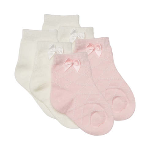 Diamond with Bow Socks 3 Pairs – Marquise