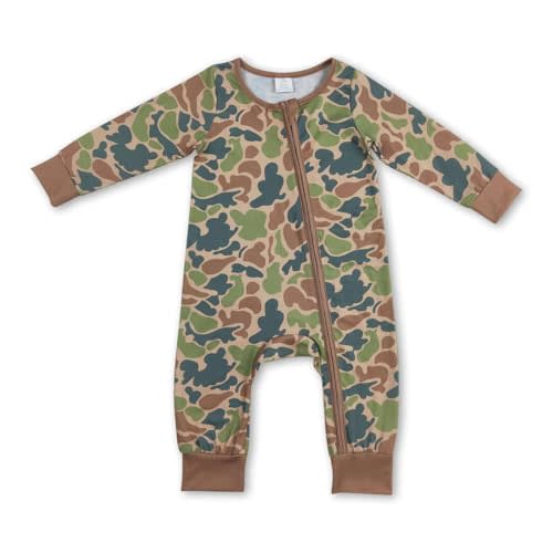 Yawoo Haan Infant Baby Newborn Zippy Sleeper Romper
