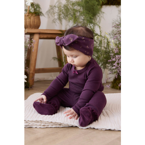 Organic Cotton Modal Legging - Fig