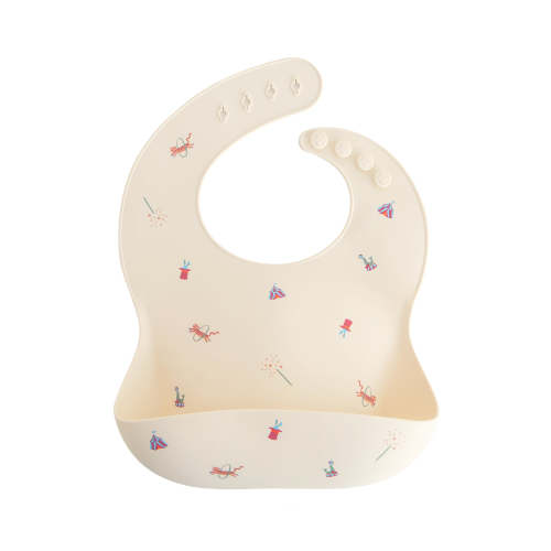 Mushie Silicone Baby Bib