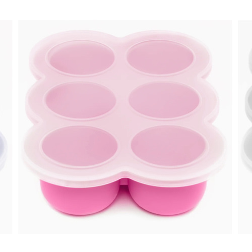 WeeSprout | Large Baby Food Freezer Tray with Silicone Lid | 3 oz Sections