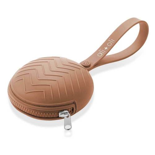Silicone Pacifier Case, Chutney