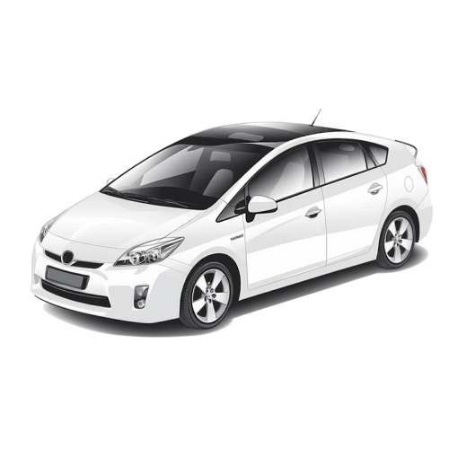Toyota Prius 3rd Gen Car Window Sun Shades (XW30; 2009-2015)
