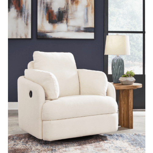 Modmax Manual Swivel Glider Recliner in Oyster