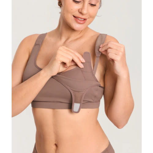 Natrelax® Velcro All-in-One Nursing & Pumping Bra