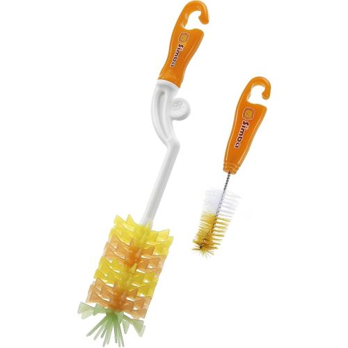 Simba Rotary Silicon Bottle Brush w/ Nylon Nipple Brush