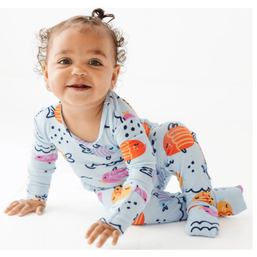 The Simple Seed.
Fishy Kiss Day to Night Romper Luxe Edition | Cotton Bamboo Blend