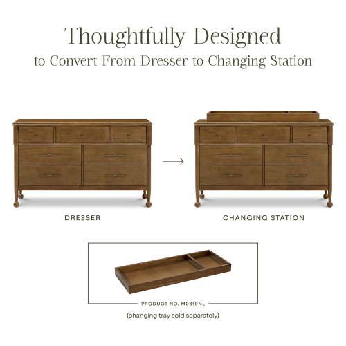 Alouette 7-Drawer Wide Assembled Dresser (56") – Birch