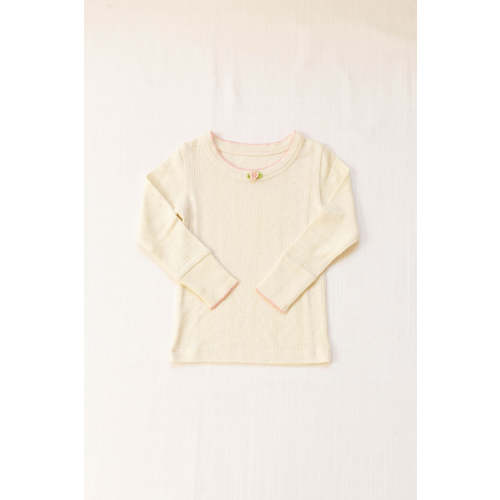 rose top | merino wool - buttercream – New Grain Goods