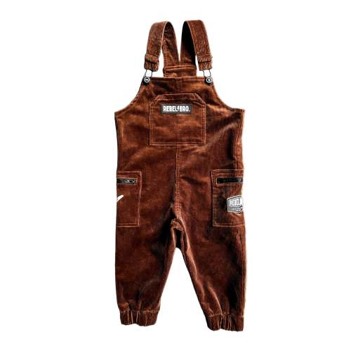 Overalls in Rust Corduroy