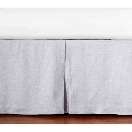 European Linen Crib Skirt