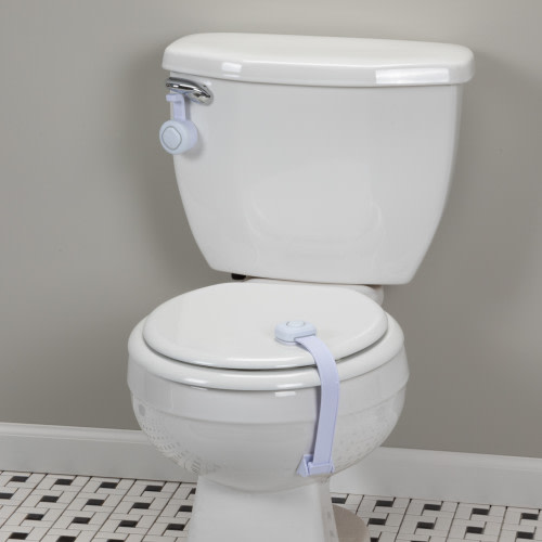 Safety 1ˢᵗ OutSmart Easy Install Bathroom Safety Set, White, Toddler