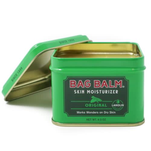 Bag Balm Vermont's Original Skin Moisturizer - Full Body Hydrating Skin Care: Dry Hands, Lips, Face, Feet & More - Unscented, Cruelty & Paraben Free - Day & Night, Men & Women (4oz Tin, Made in USA) | Bag Balm 4 oz Lanolin Skin Care Balm for Soothing &...