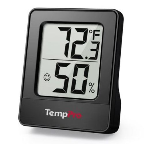 TempPro TP49BW Digital Thermometer Indoor Hygrometer with Temperature and Humidity Monitor for Room Temperature and Humidity (Formerly ThermoPro)