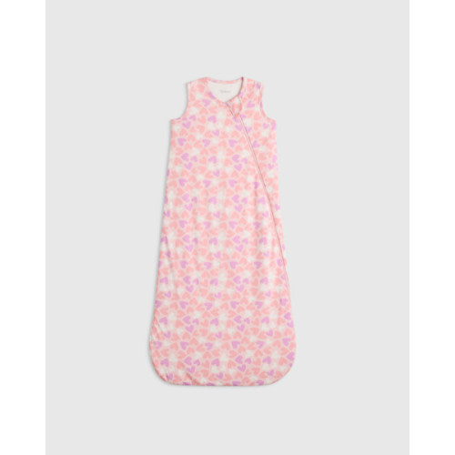 Bamboo Sleep Bag 1.5 TOG in Lavender Hearts