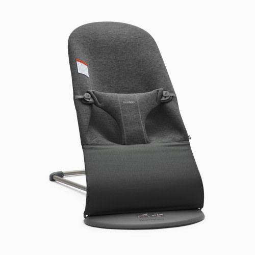 BabyBjörn Bouncer Bliss - Charcoal 3 D Jersey/Dark Gray Frame