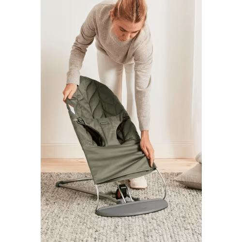 BabyBjörn Extra Fabric Seat for Bouncer Bliss: Dark Green