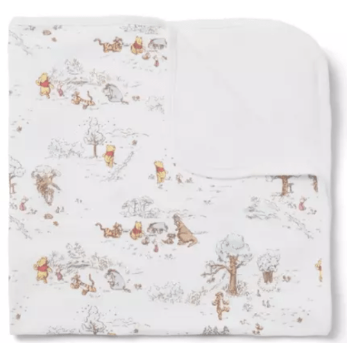 Baby Jet Ivory Toile Disney Winnie The Pooh Toile Baby Blanket by Janie and Jack