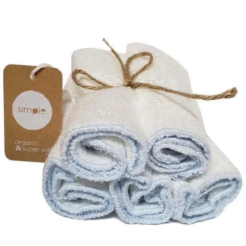 Bamboo Wash Cloths (5 Pack)
