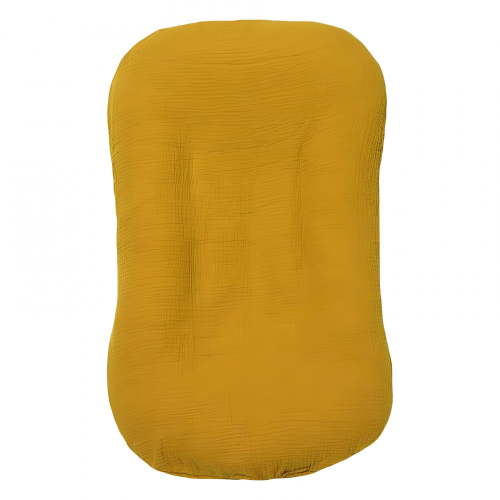 AUQ Muslin Baby Lounger Cover Soft Organic Cotton Slipcover Fits Newborn Lounger for Baby Boys and Girls