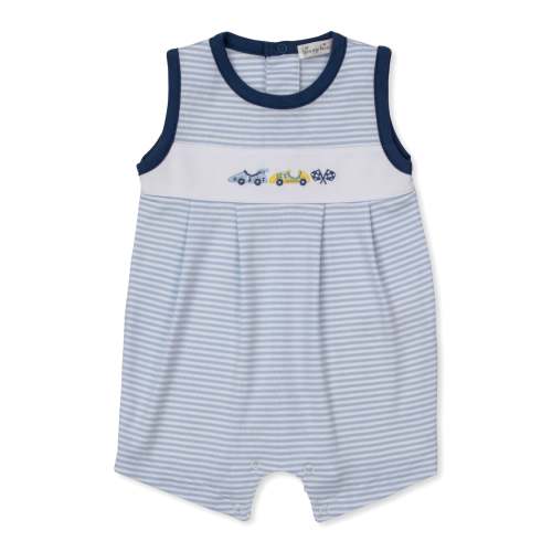 Sizzling Speedway Sleeveless Stripe Playsuit