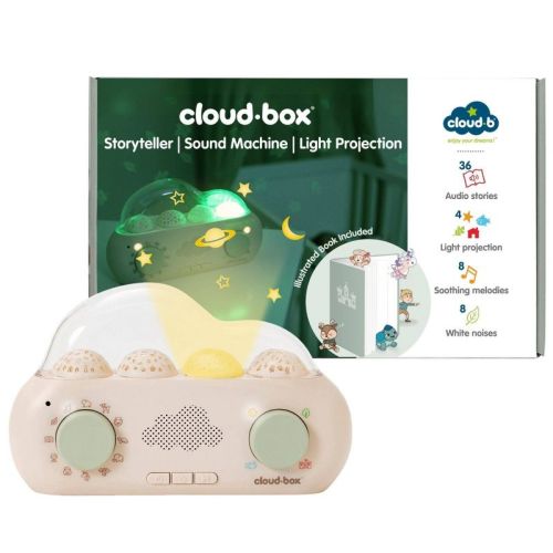 CloudBox Storyteller with 36 stories, Sound Machine with Light Projection