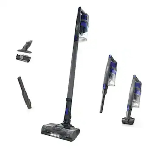 Shark - Pet Cordless Stick Vacuum with XL Dust Cup, LED Headlights, Up to 40 min Runtime - Blue Iris