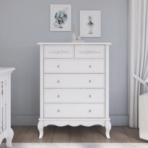 Evolur Aurora 6 Drawer Chest & Reviews | Wayfair