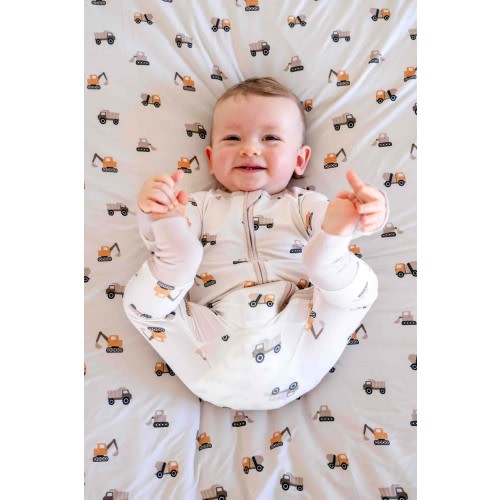 Convertible Zip Romper | Little Builder