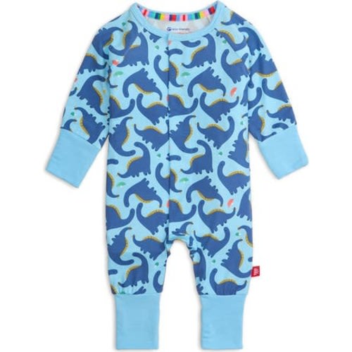 Necks Generation Magnetic Closure Convertible Romper, 3-6M